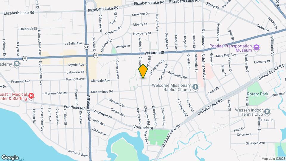 99 Chippewa Rd Map and Location Details