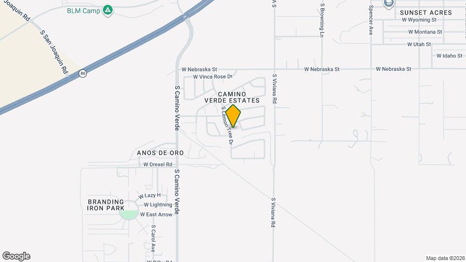 5561 S Lemon Tree Dr Map and Location Details