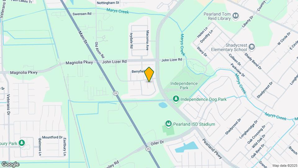 3405 Wheatfield Ct Map and Location Details