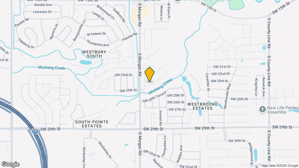 2521 Finesilver Ln Map and Location Details