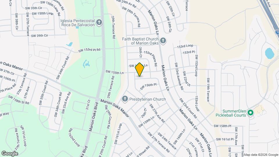 2209 SW 156th Loop Map and Location Details