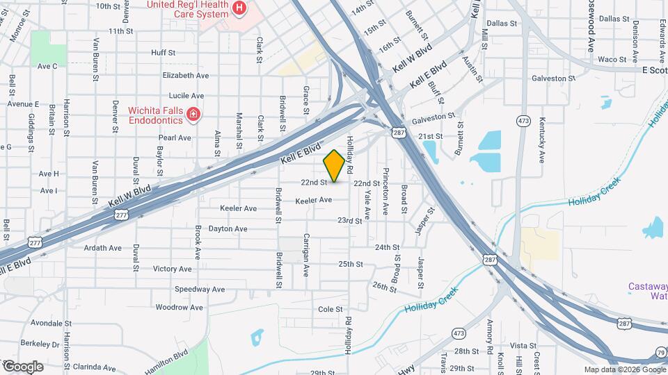 1511 22nd St Map and Location Details