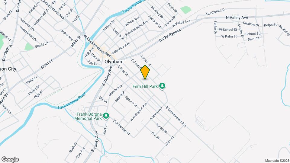 630 E Lackawanna Ave Map and Location Details