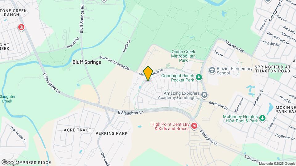 8707 Alderman Dr. Map and Location Details