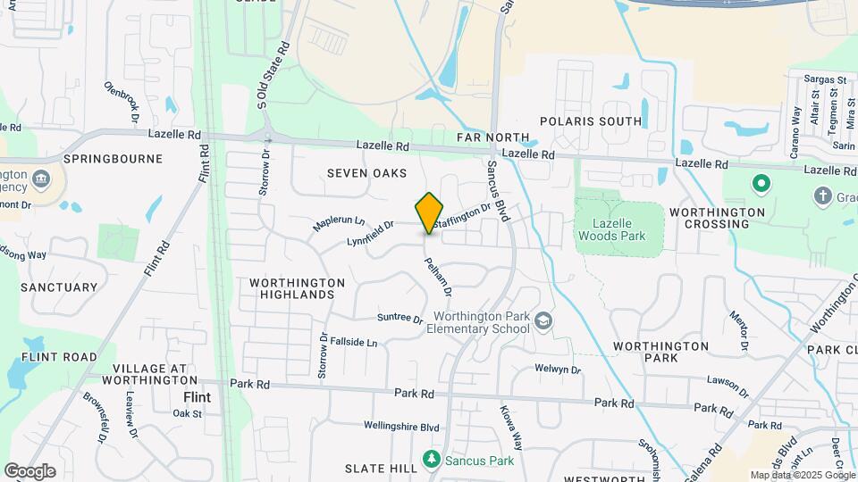 8190 Pelham Dr Map and Location Details