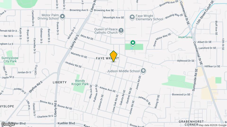 4492 Coloma Dr SE Map and Location Details