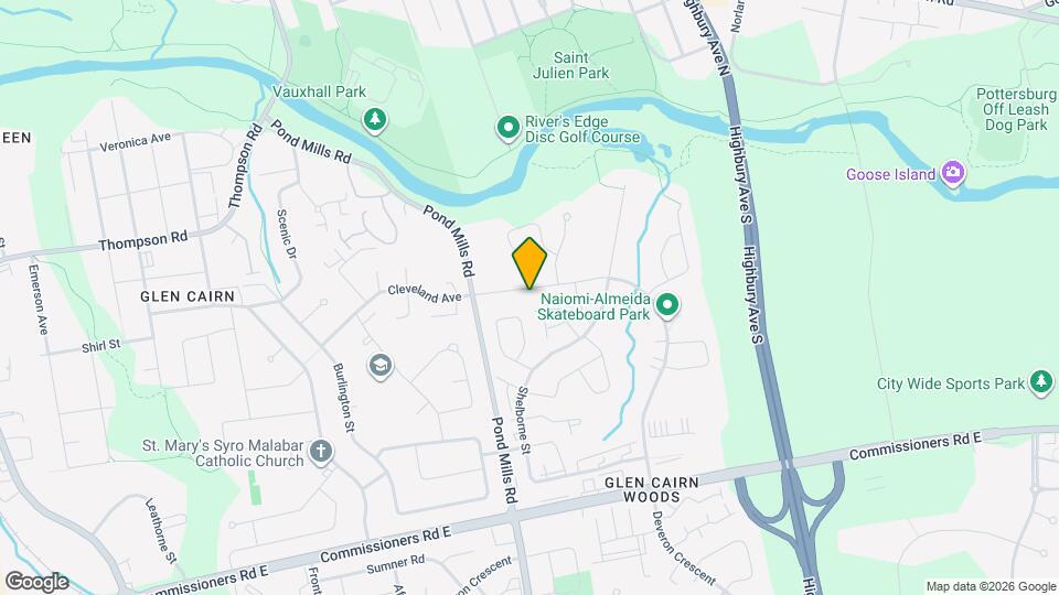 969 Deveron Cres Map and Location Details