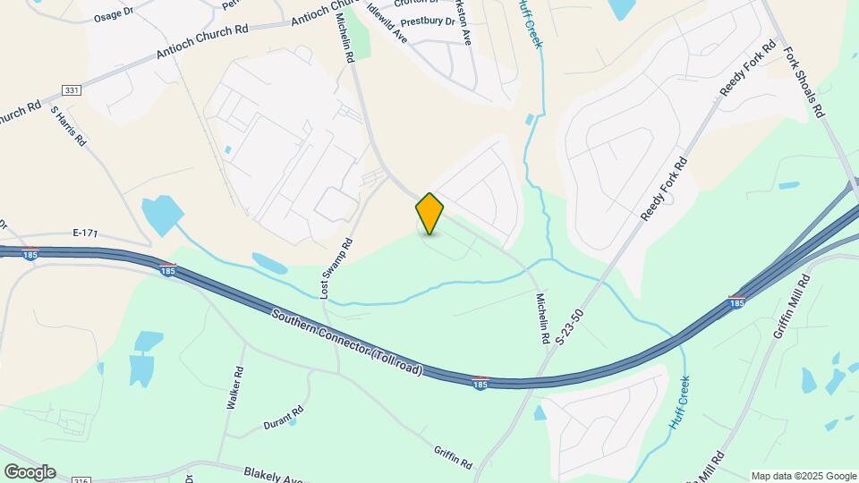 109 Broadtree Cir Map and Location Details