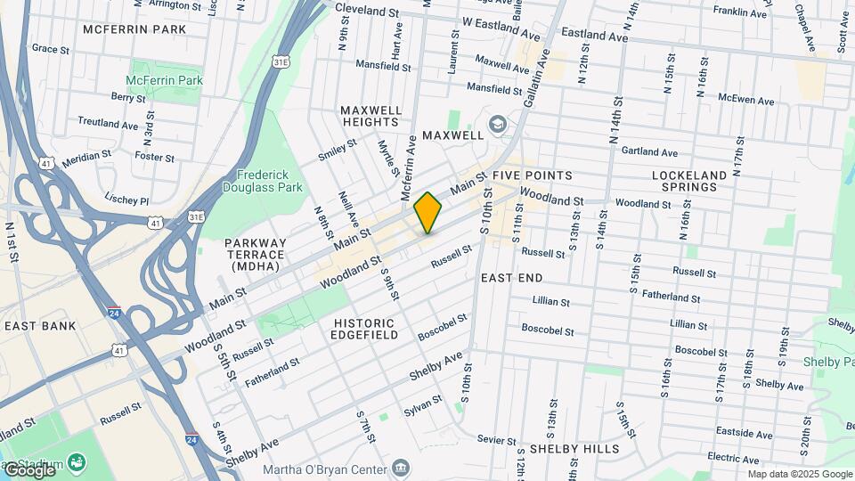 926 Woodland St, Unit 106 Map and Location Details