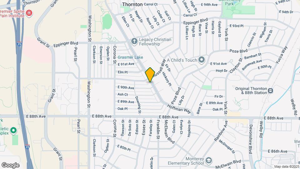 8991 Hoffman Way Map and Location Details