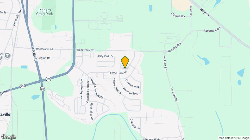 5025 Towne Park Dr Map and Location Details