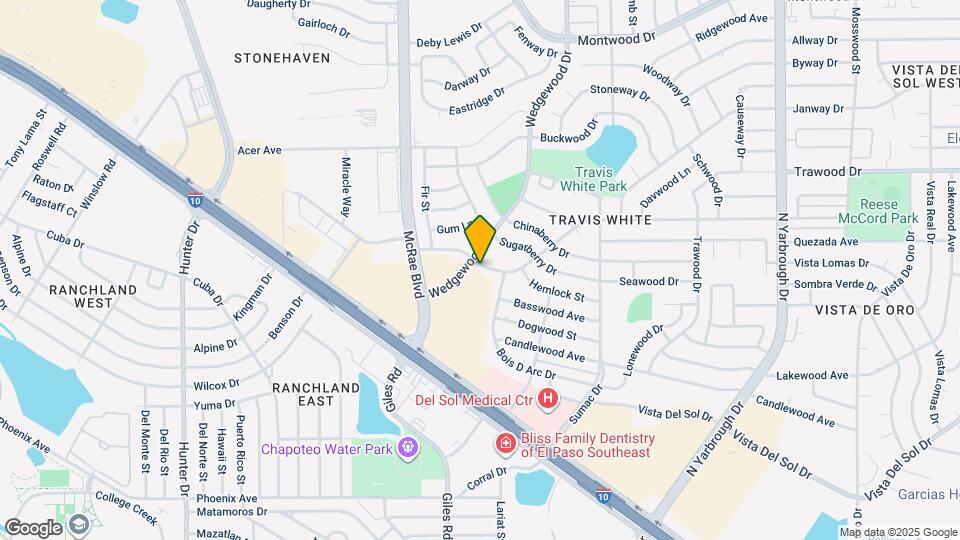 7704 Springwood Dr Map and Location Details