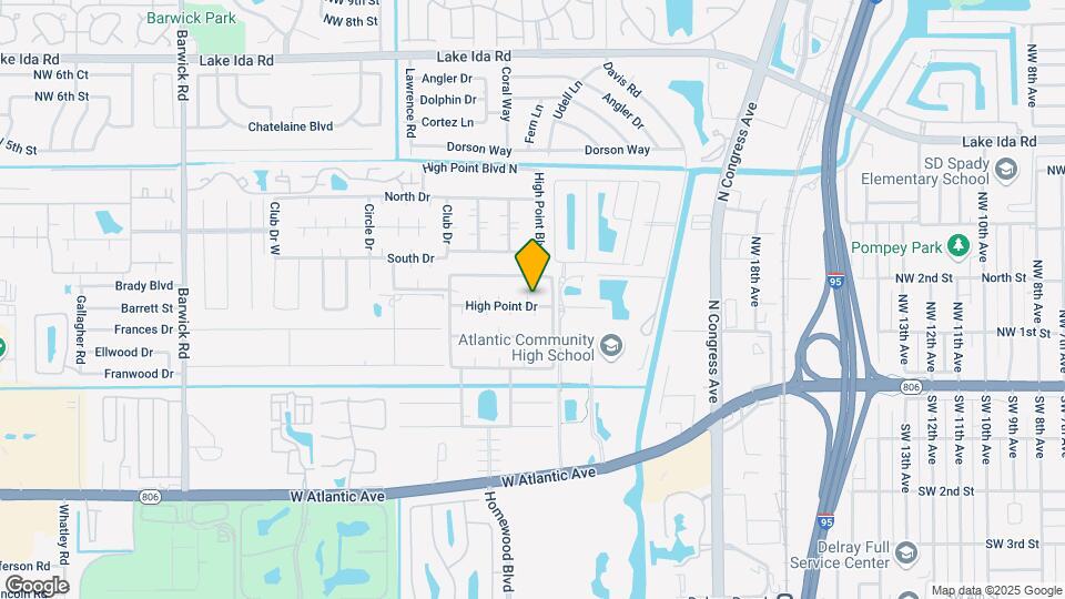 665 High Point Dr Map and Location Details