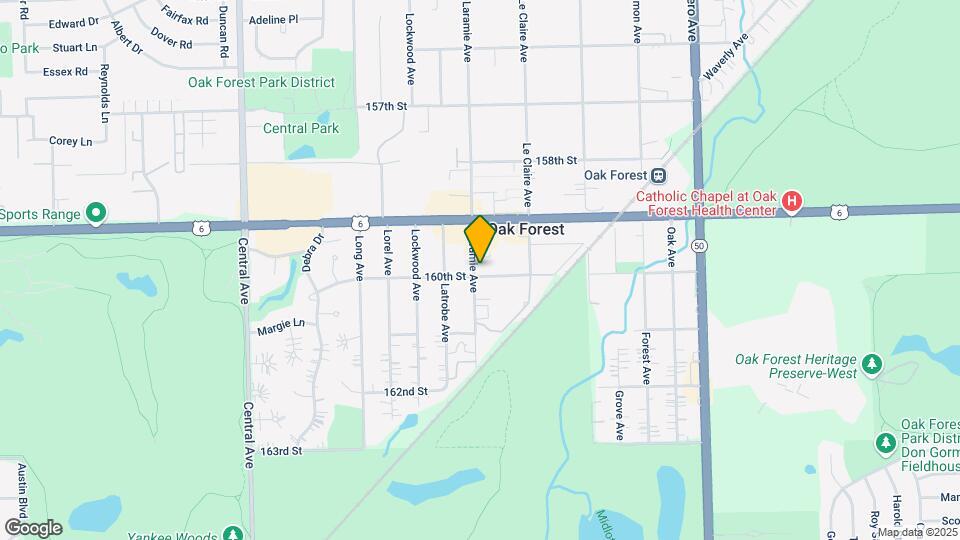 15947 Laramie Ave Map and Location Details