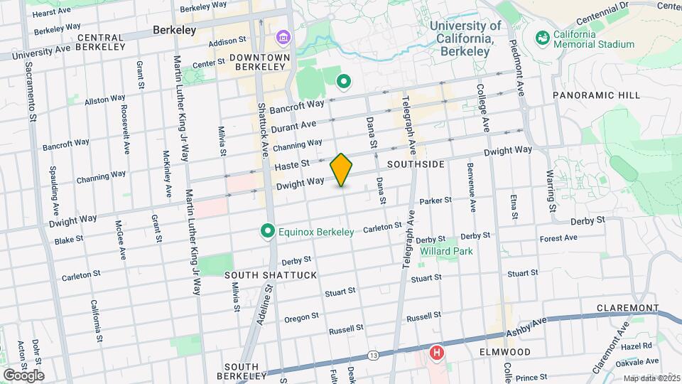 2526 Ellsworth St Map and Location Details