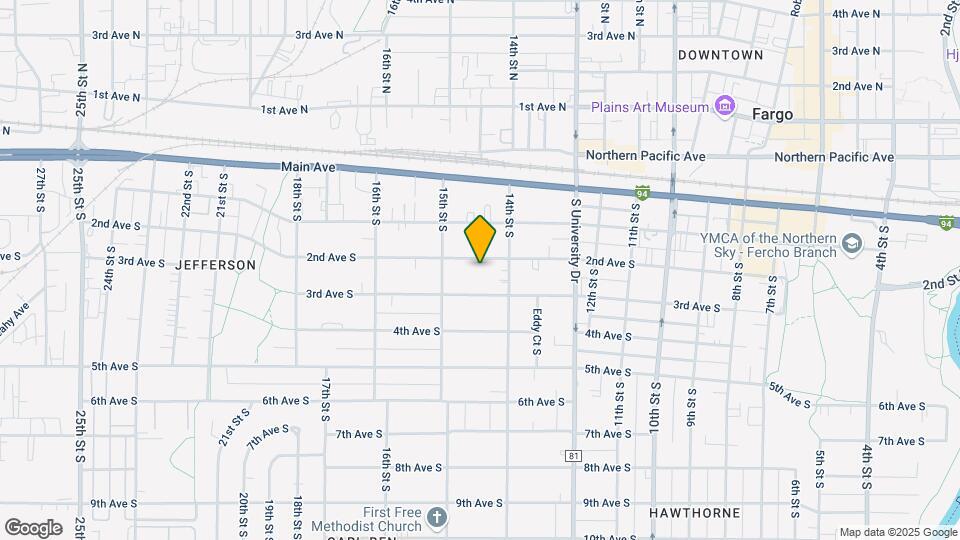 1416 2nd Ave S-Unit -Lower Map and Location Details