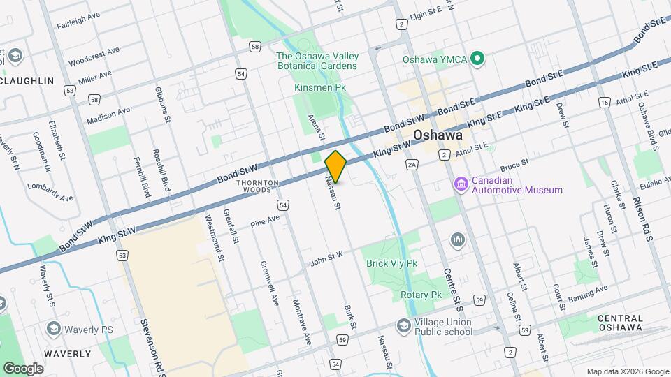 27 Nassau St, Unit 2 Map and Location Details
