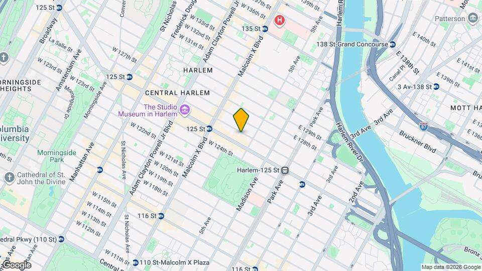20 W 126th St, Unit 2 Map and Location Details