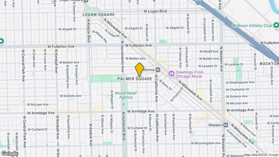 2153 N Richmond St Map and Location Details