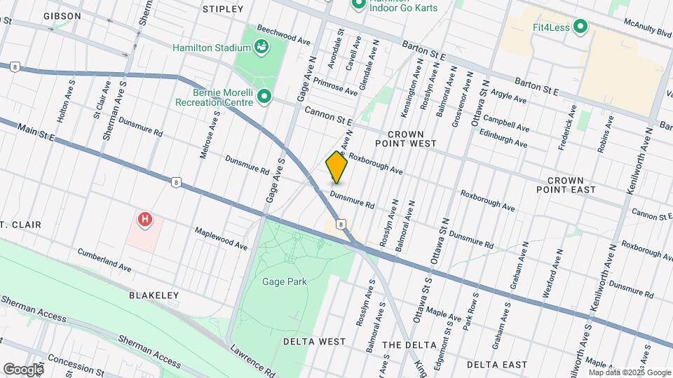 18 Glendale Av N Map and Location Details