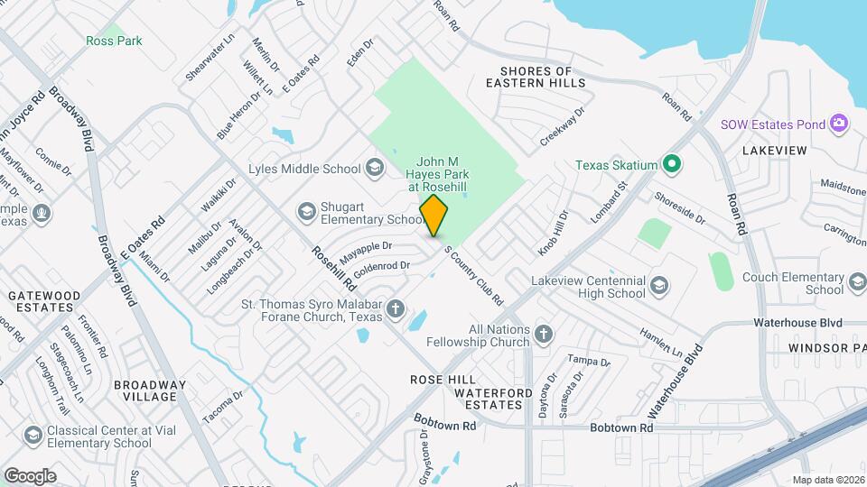 4821 S Country Club Rd Mapa y Detalles de la Ubicación