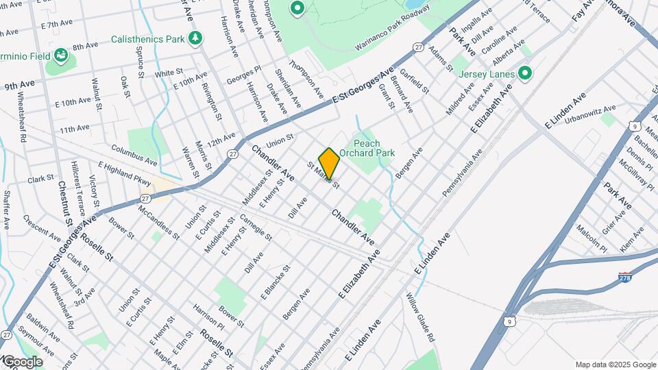 601 St Marks St Map and Location Details