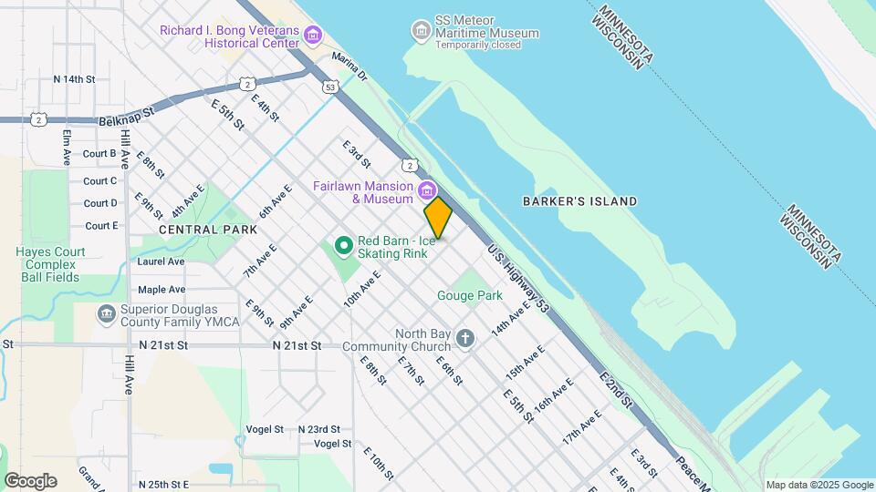 1010 E 3rd St Map and Location Details