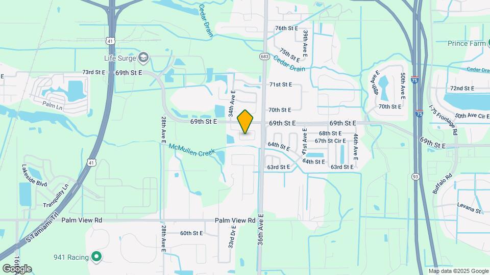 3424 68th St Cir E Map and Location Details