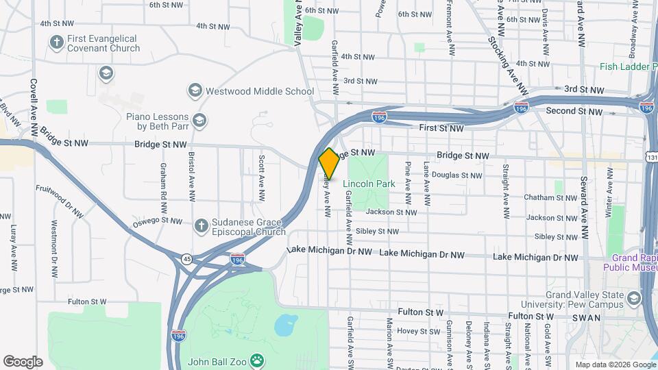 306 Valley Ave NW Mapa y Detalles de la Ubicación