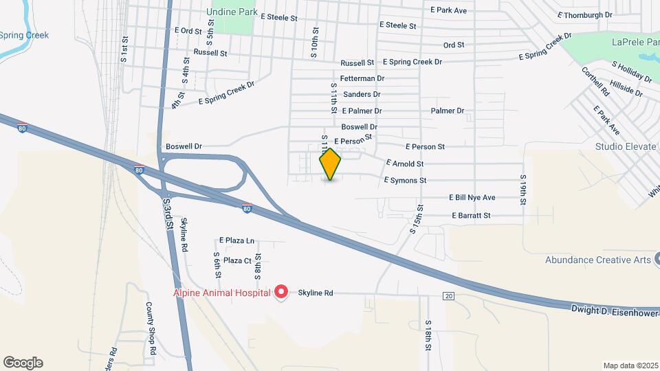 1927 S 11th St, Unit #A Map and Location Details
