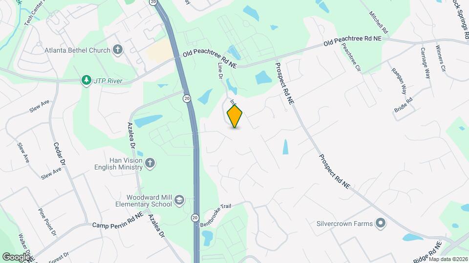 2110 Line Dr Map and Location Details