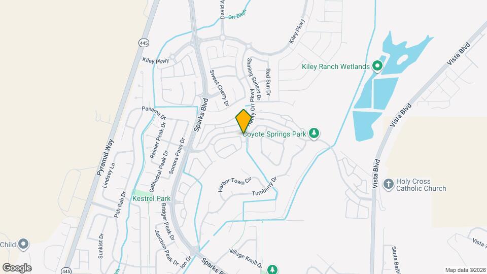 1042 Floral Ridge Way Map and Location Details