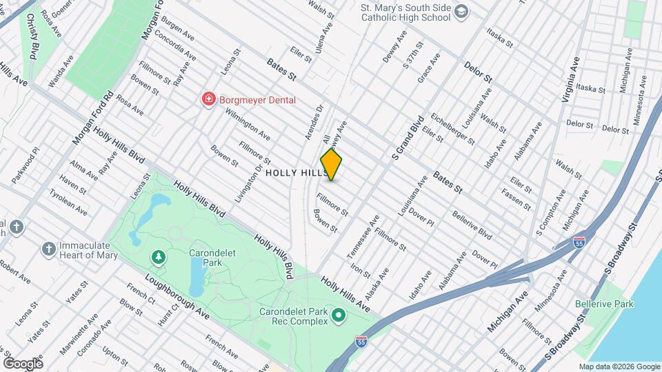 3662 Wilmington Ave, Unit Wilmington Mapa y Detalles de la Ubicación