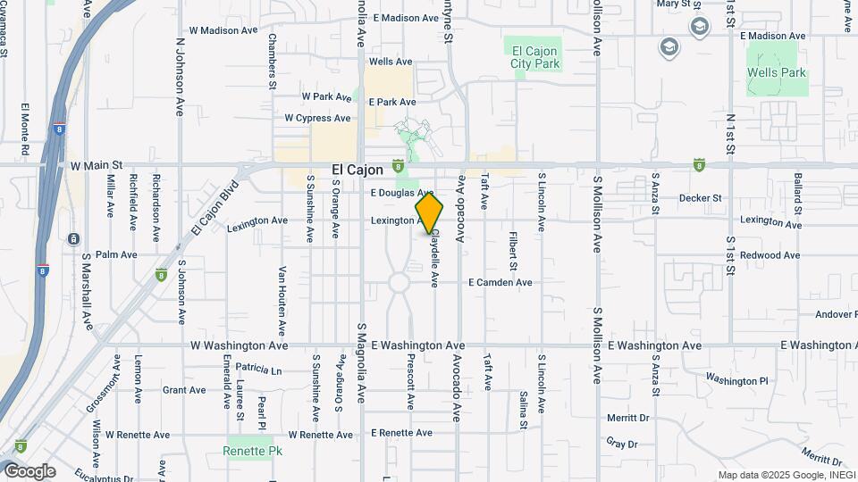 336 Claydelle Ave Map and Location Details