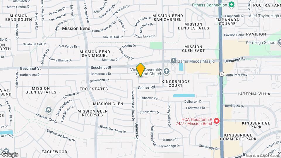 8203 Valeta Dr Mapa y Detalles de la Ubicación