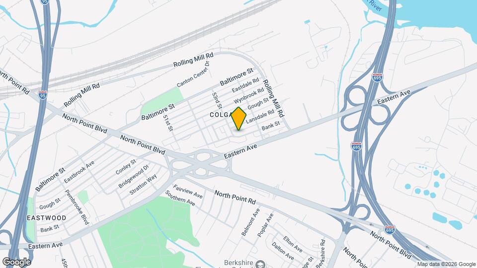 7926 Bank St Map and Location Details