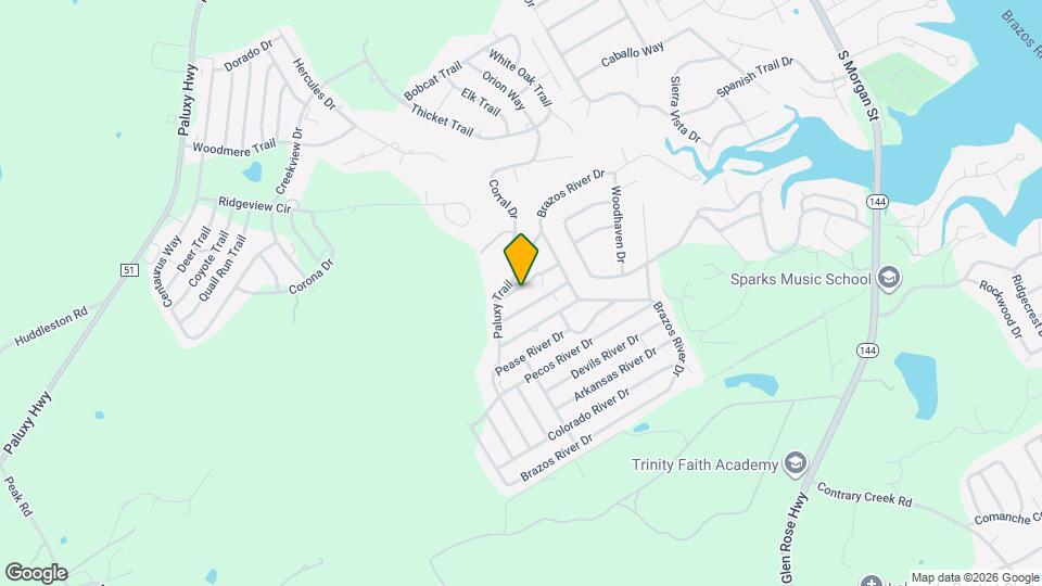 923 Guadalupe River Dr Map and Location Details