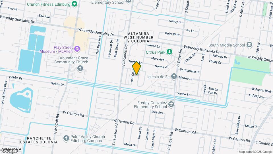 2301 Anacua Cir Map and Location Details