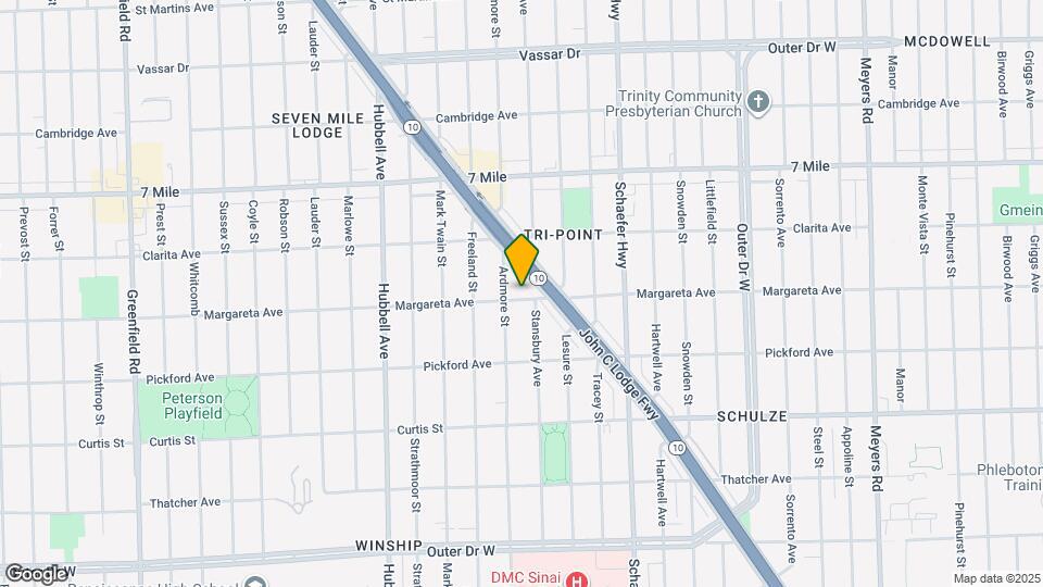 14020 Margareta St Map and Location Details