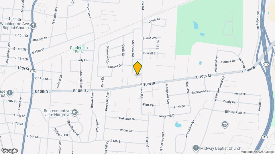 1008 Dansby Dr Map and Location Details