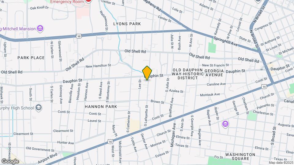 14 S Lafayette St Map and Location Details