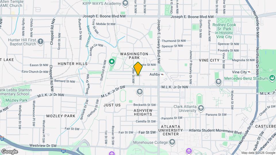 40 Booker St NW Map and Location Details