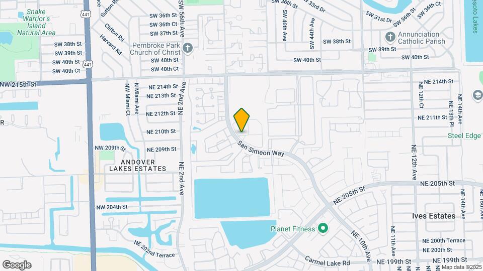 439 NE 210th Cir Terrace Map and Location Details