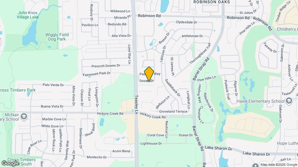 2908 Desert Dr Map and Location Details