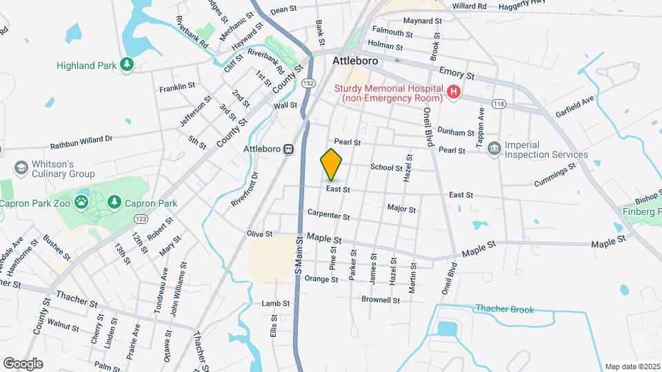 20-22 East St Mapa y Detalles de la Ubicación