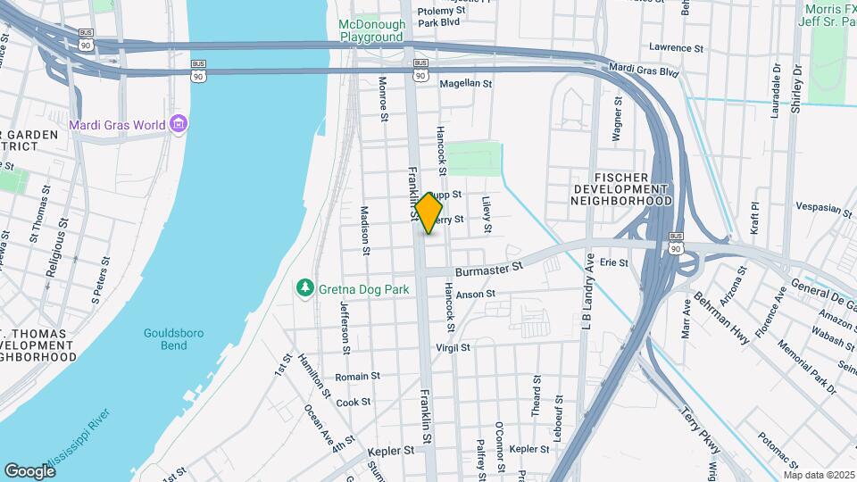 840 Franklin Ave Mapa y Detalles de la Ubicación