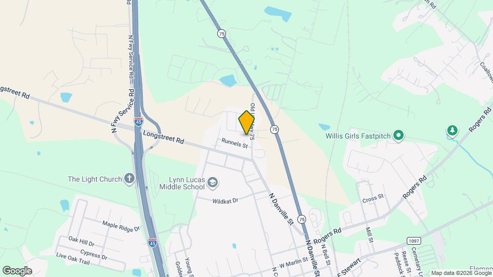 104 Runnels St Map and Location Details