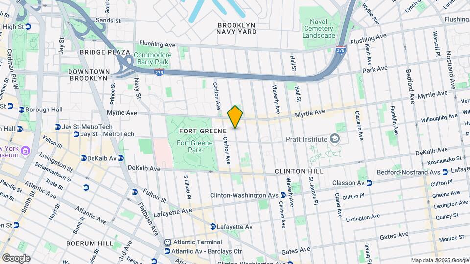 177 Adelphi St Map and Location Details