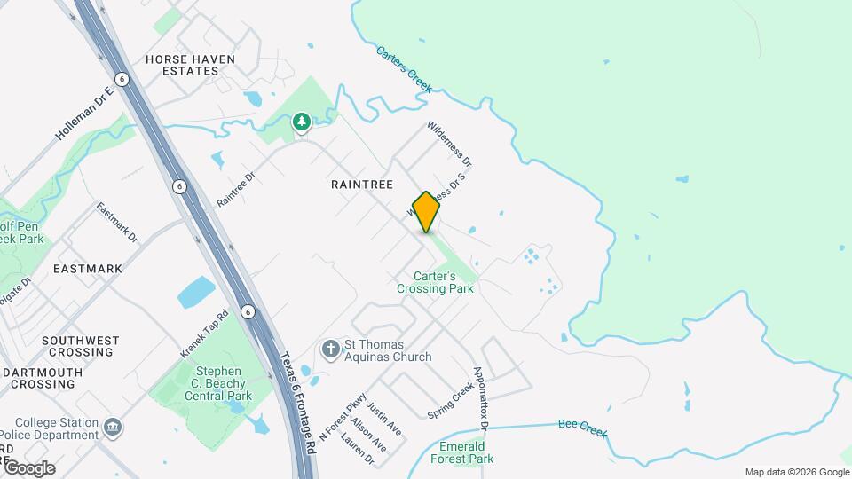 8209 Raintree Dr Map and Location Details