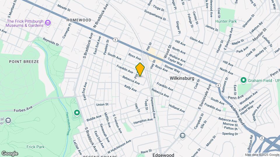 512 Franklin Ave Mapa y Detalles de la Ubicación